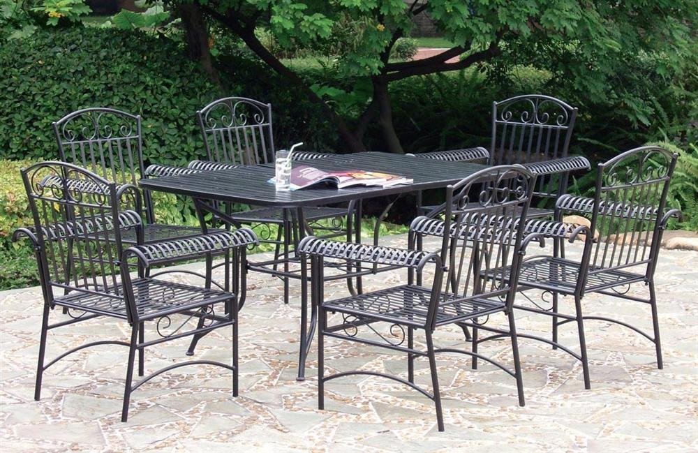 The Timeless Elegance Of Wrought Iron Patio Furniture The Garden And