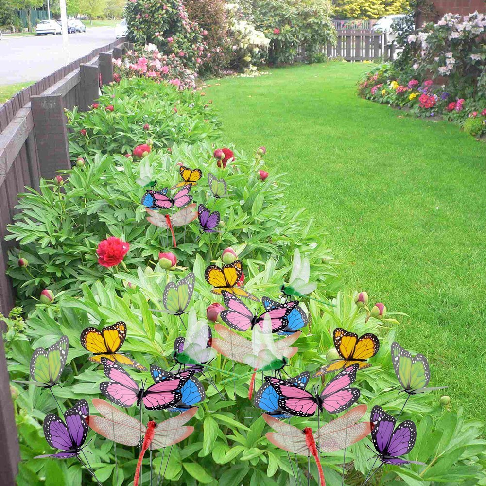 Butterfly Garden Stakes The Garden and Patio Home Guide