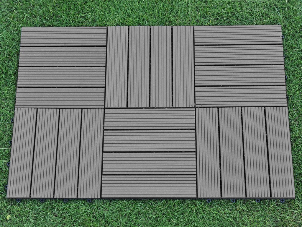 interlocking outdoor patio tiles over concrete