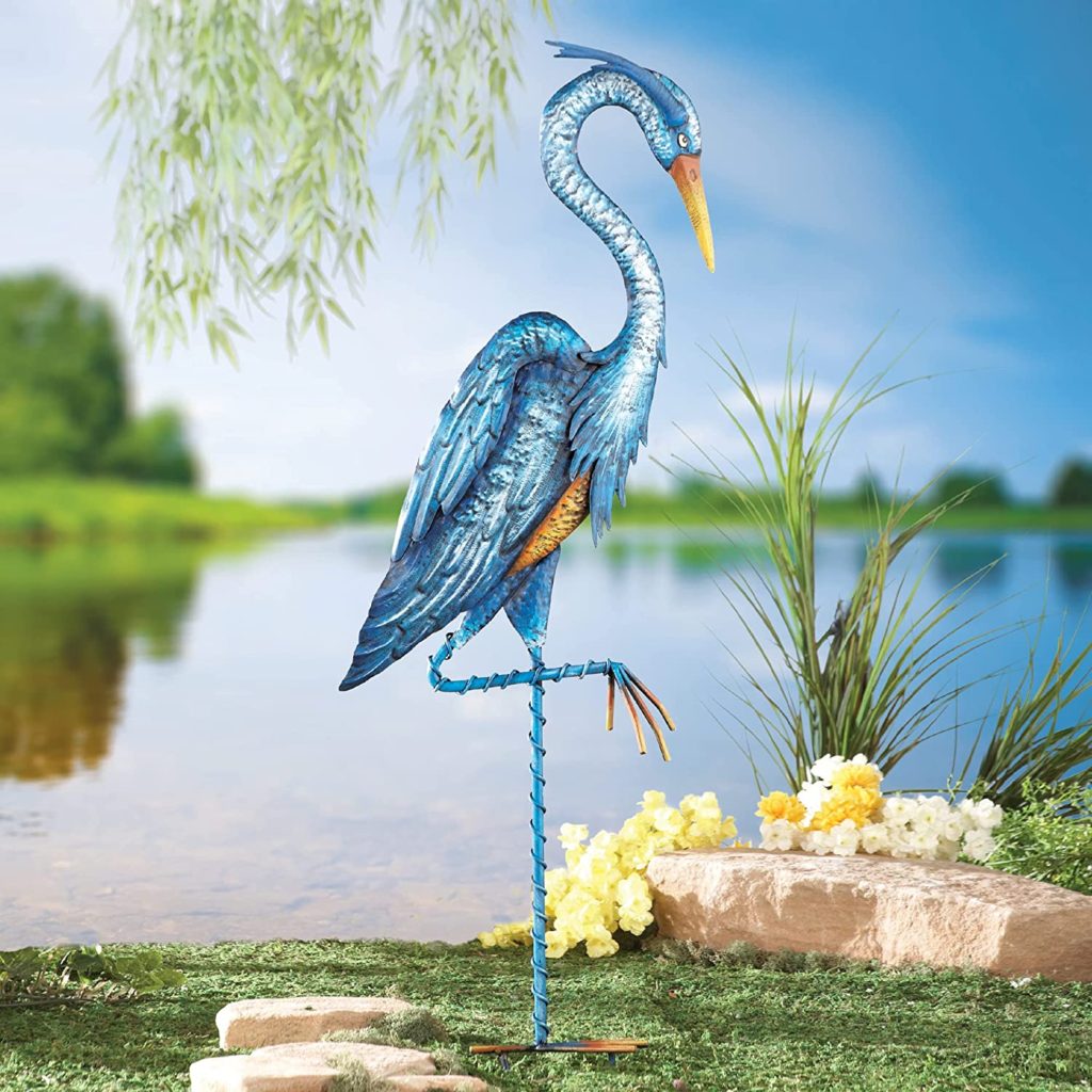 Heron Statue